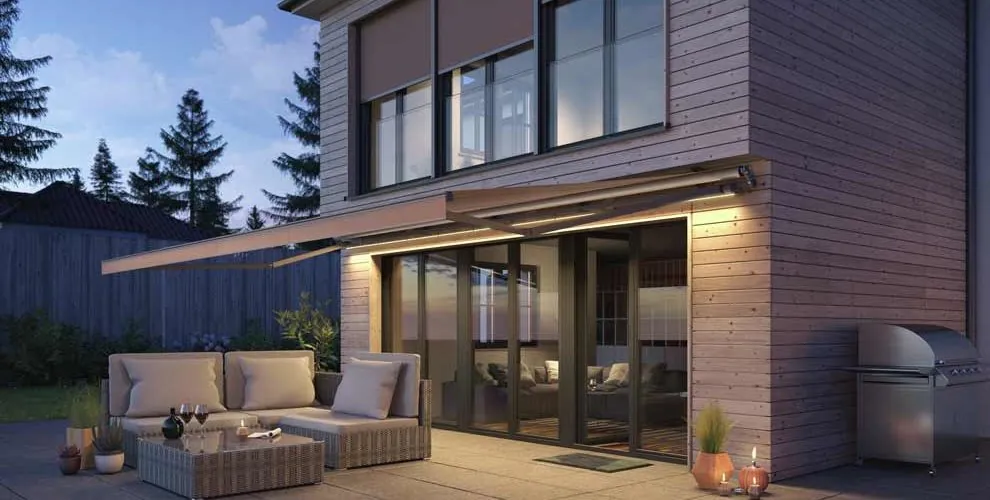 markisen-grossenhain-header Offene Gelenkarm-Markise Terrea G60 von Warema in Großenhain